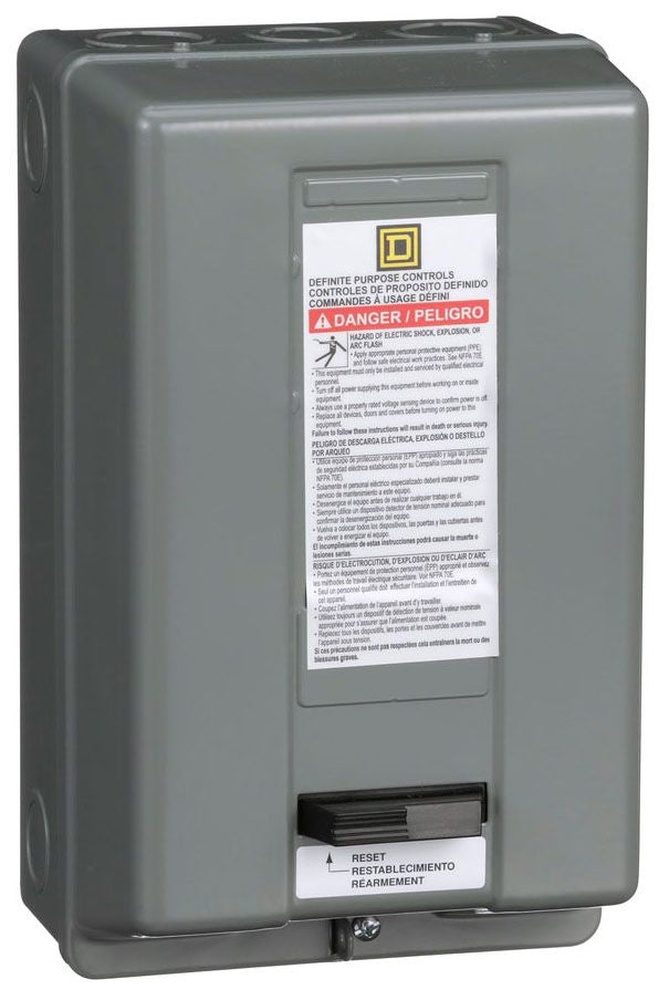 Square D 8911DPSG23V02 - Motor Starter 25A 600V 3-Phase