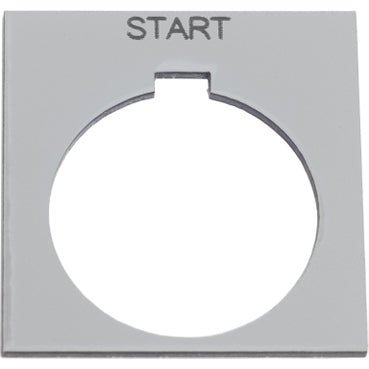Square D 9001KN201SP - Legend Plate Accessory for NSE-Frame Switchgear (0.01 lb)