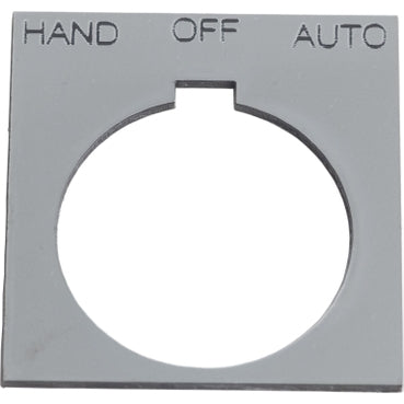 Square D 9001KN260SP - Legend Plate for NSE Frame Switchgear (1.7" x 1.7")