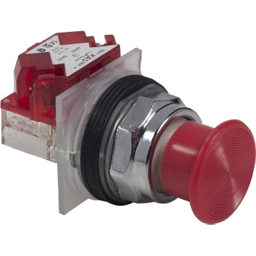 Schneider Electric 9001KP1LRR31 - Illuminated Push Button (110-120V AC)