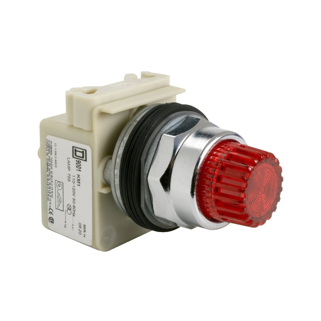 Square D 9001K2L38R20 - 30mm Push Button Operator 600V AC