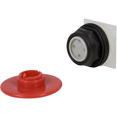 Schneider Electric 9001SKR5R - Push Button 600VAC 10A Panel Mount