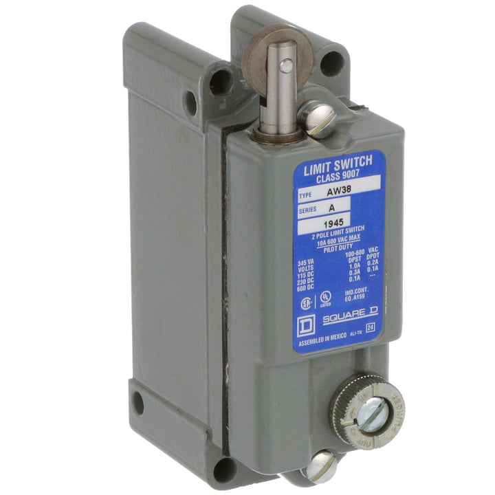 Square D 9007AW38 - Limit Switch 22-12 AWG (-13–158 °F)