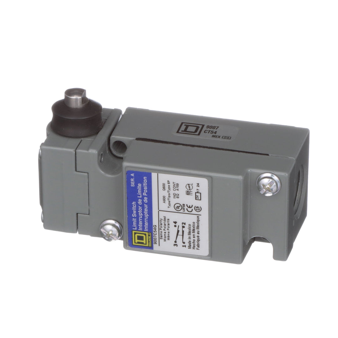 Telemecanique 9007C54G - Limit Switch 600V (1NC+1NO Aux Contacts)