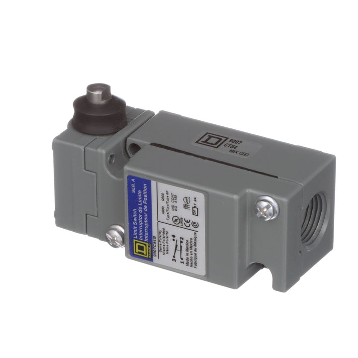Telemecanique 9007C54G - Limit Switch 600V (1NC+1NO Aux Contacts)