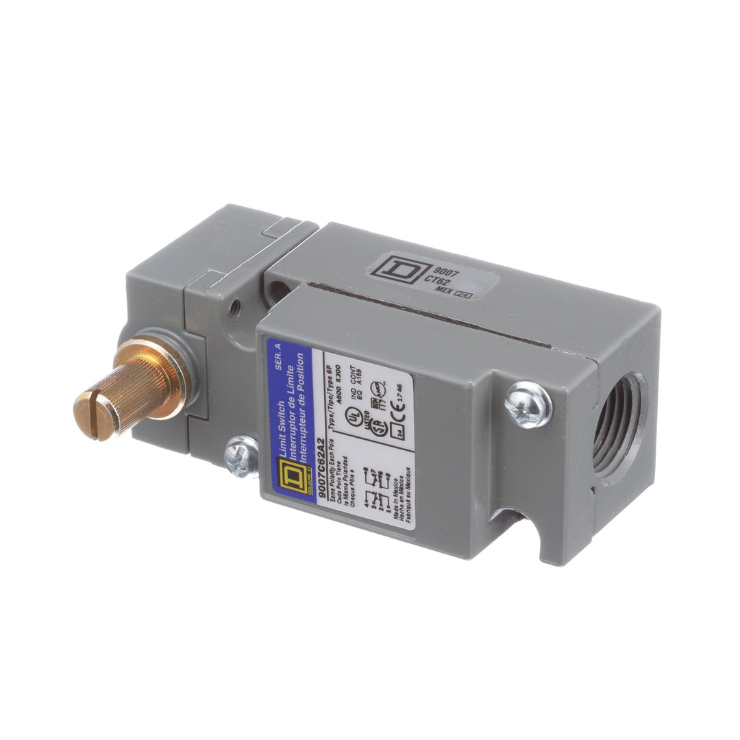Telemecanique 9007C62A2 - Limit Switch 600V (Zinc Alloy Housing)