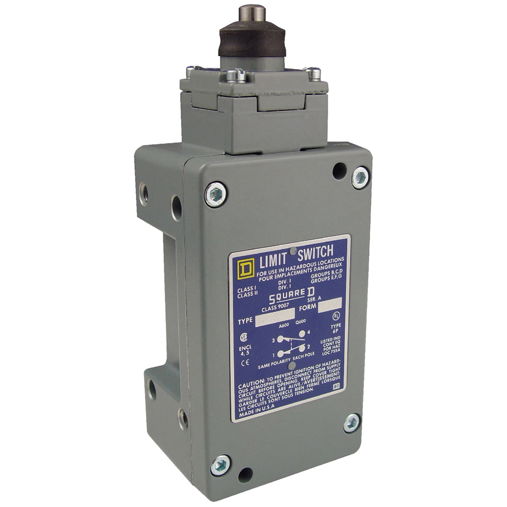 Telemecanique 9007CR61E - Limit Switch 2.72" x 6.10" (CSA, UL)