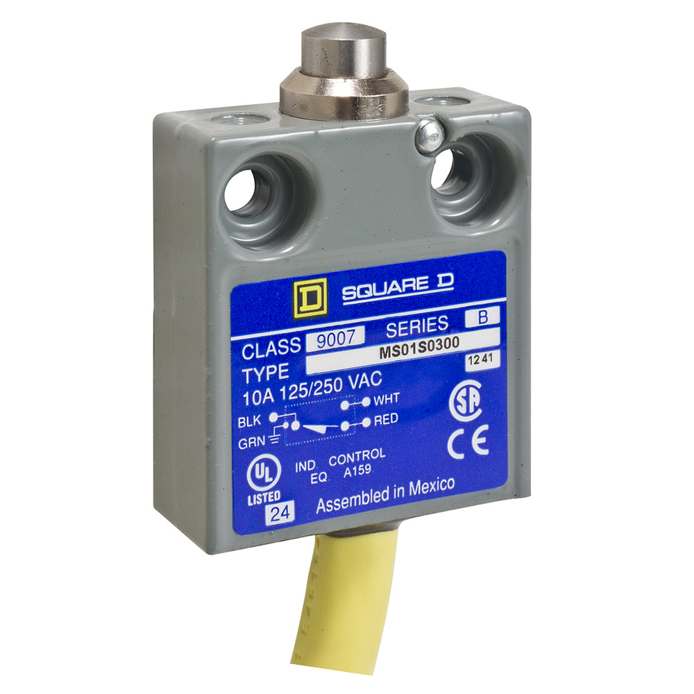 Telemecanique 9007MS01S0400 - Limit Switch 240VAC/28VDC