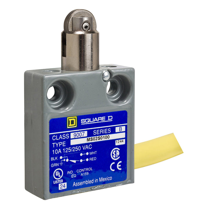 Telemecanique 9007MS02S0406 - Limit Switch Roller Plunger