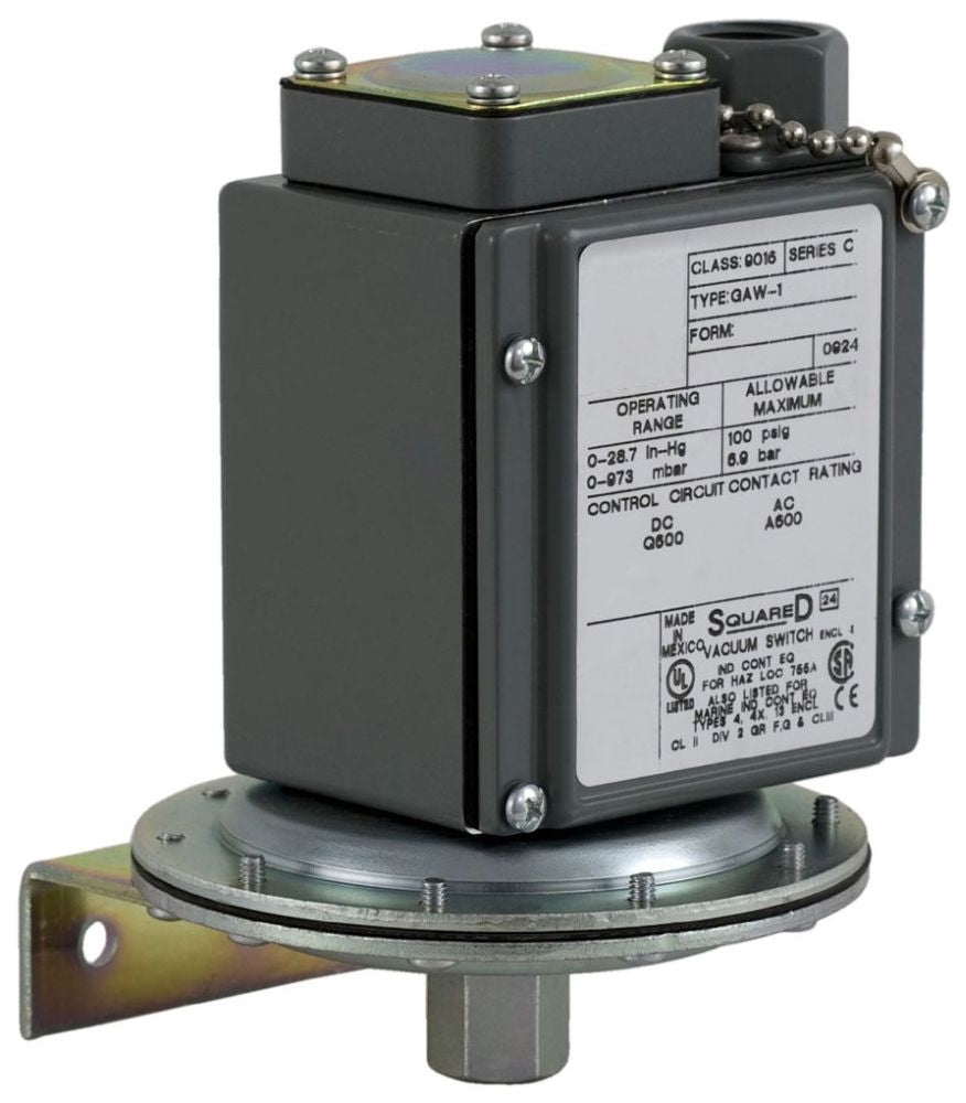 Telemecanique 9016GAW21 - Vacuum Switch 480V (UL 508)