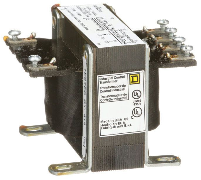 Square D 9070EO1D1 - Control Transformer 240V/120V 1A