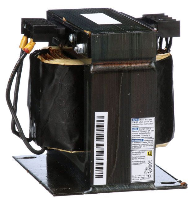 Square D 9070T1000D18 - Control Transformer 600V/120V 1000VA