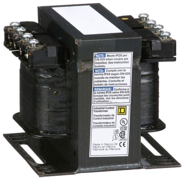 Square D 9070T200D23 - Control Transformer 200VA 480/24V