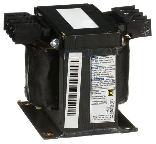 Square D 9070T350D13 - Type T Control Transformer 350VA 600V