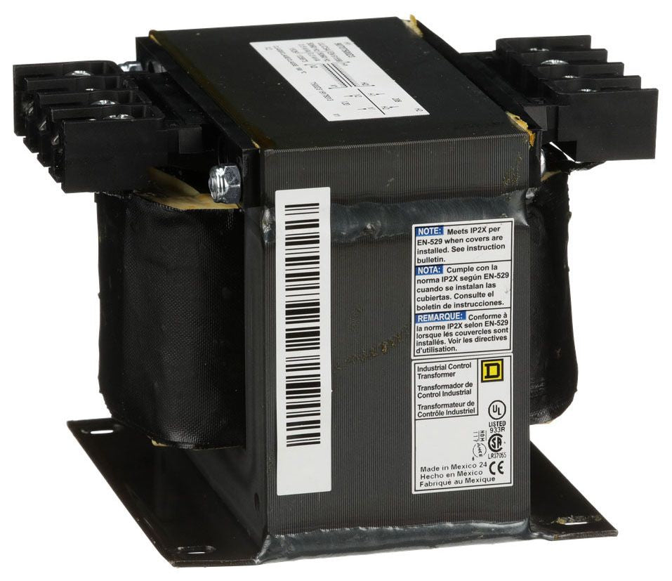 Square D 9070T500D3 - Control Transformer 500VA