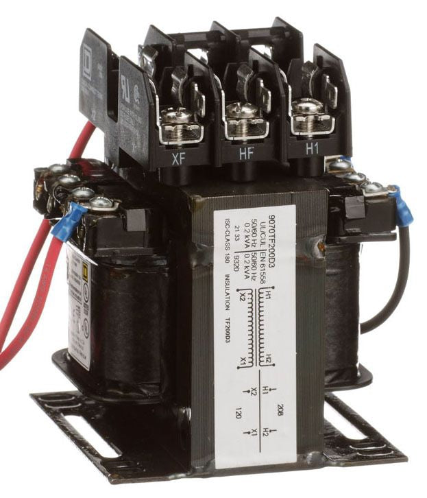 Square D 9070TF200D3 - Control Transformer 200V Primary