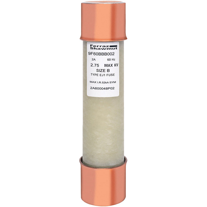 Mersen 9F60BBB002 - Medium Voltage Fuse 2750V 2A (52kA AIC)
