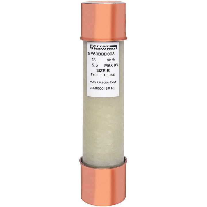 Mersen 9F60BBD003 - Medium Voltage Fuse 5500V 3A (63kA AIC)