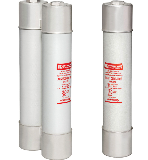 Mersen 9F60DJH003 - Medium Voltage Fuse 15.5kV 3A (120kA AIC)