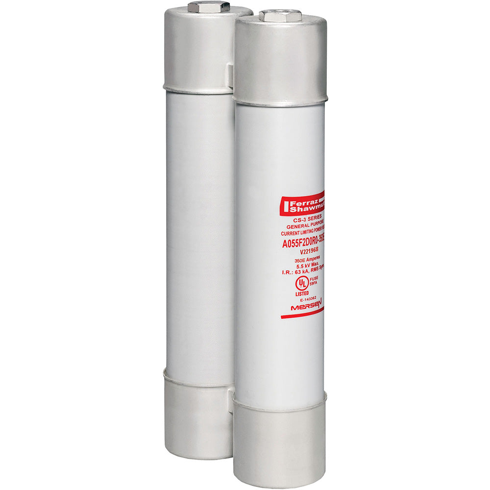Mersen A055F2D0R0-350E - Medium Voltage Fuse 5500V/350A (63kA AIC @5.5kV)