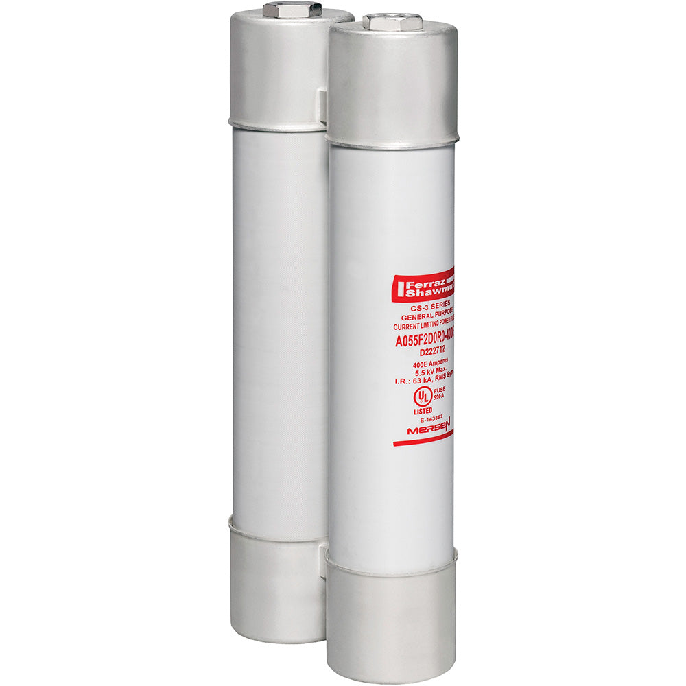 Mersen A055F2D0R0-400E - Medium Voltage Fuse 5500V/400A (63kA Interrupt Rating)