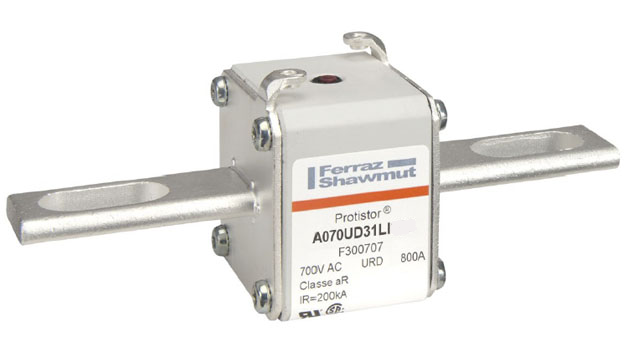 Mersen A070URD31LI0400 - PSC Square Body Fuse 700V/400A (200kA AIC)