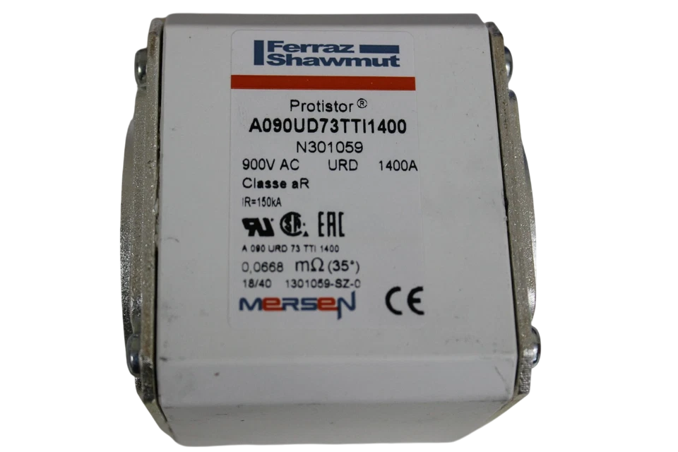 Mersen A090URD73TTI1400 - SB-Class TTI Fuse 900V/1400A (PSC Square Body)
