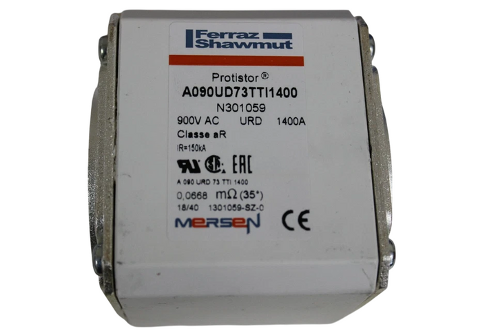Mersen A090URD73TTI1400 - SB-Class TTI Fuse 900V/1400A (PSC Square Body)