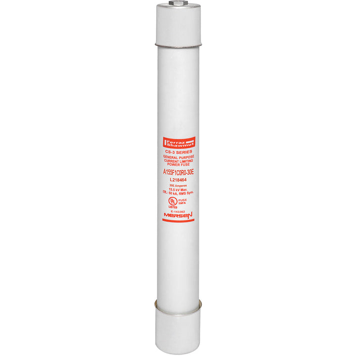 Mersen A155F1C0R0-30E - Medium Voltage Fuse 15.5kV/30A (50kA AIC Rating)