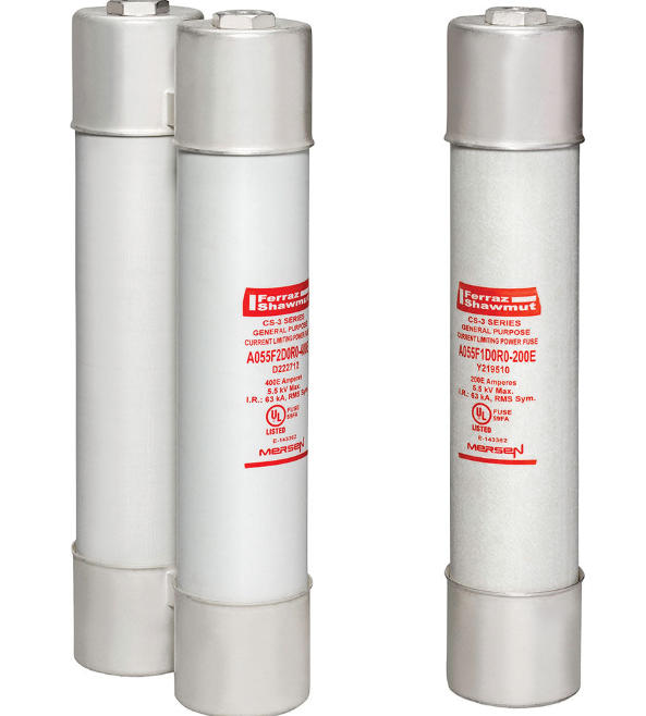 Mersen A155F1DSR0-100E - Medium Voltage Fuse 15.5kV 100A (50kA AIC)