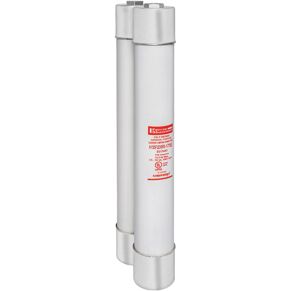 Mersen A155F2D0R0-175E - Medium Voltage Fuse 15.5kV/175A (50kA AIC, Class E)