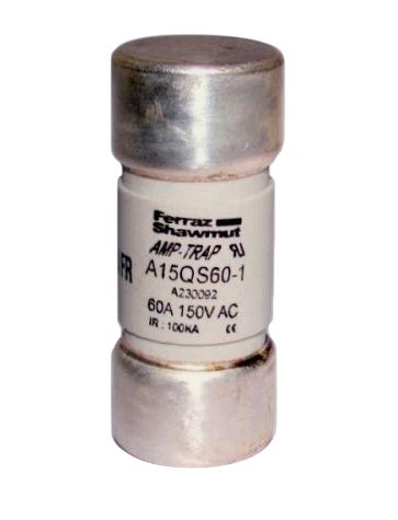 Cutler Hammer A15QS55-1 - Class A15QS Fuse 55A (100kA AIC @ 150V)