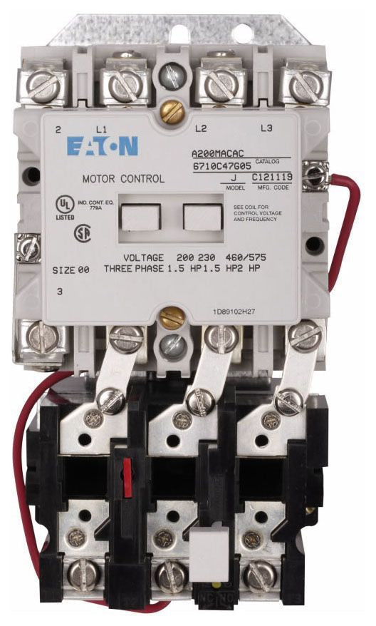 Eaton A200MDBR - Motor Starter 600V 150A (NEMA 1)