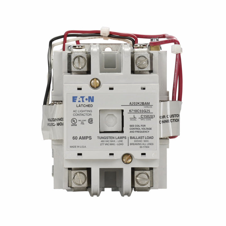 Cutler Hammer A202K2BAM - 60A 2-Pole Contactor (110VAC Coil)