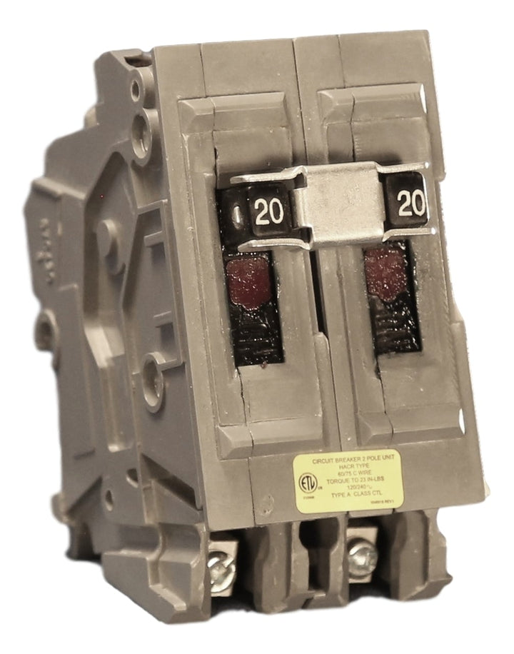 Wadsworth A220NI - Molded Case Circuit Breaker, 20A 2-Pole