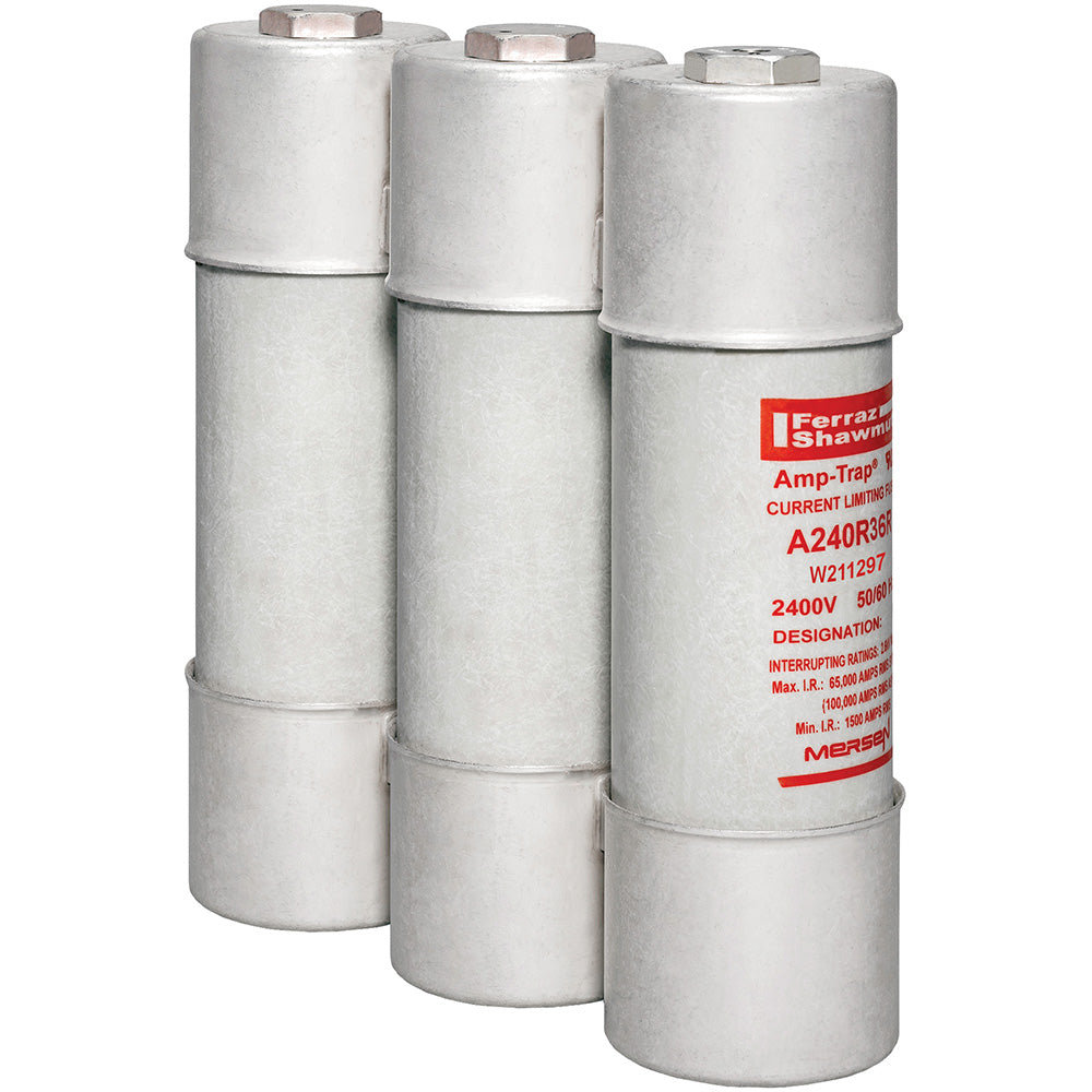 Mersen A240R36R - Medium Voltage Fuse 2400V/650A (65kA AIC @ 2.4kV)