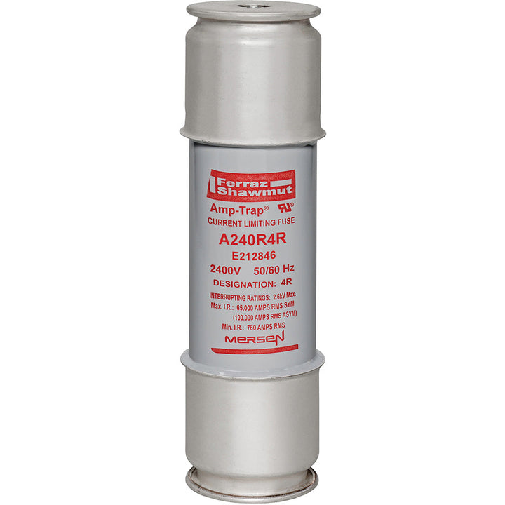 Mersen A240R4R - Medium Voltage Fuse 2400V/130A (65kA AIC Rating)