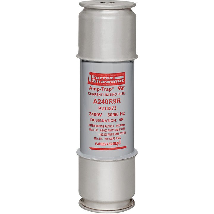 Mersen A240R9R - Medium Voltage Fuse 2400V/200A (65kA AIC Rating)