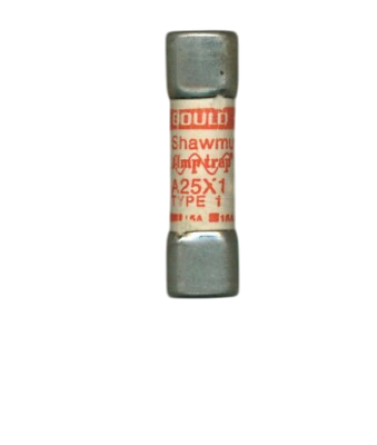 Mersen A25X1-1 - Semiconductor Fuse 250VAC/1A (50kA AIC)