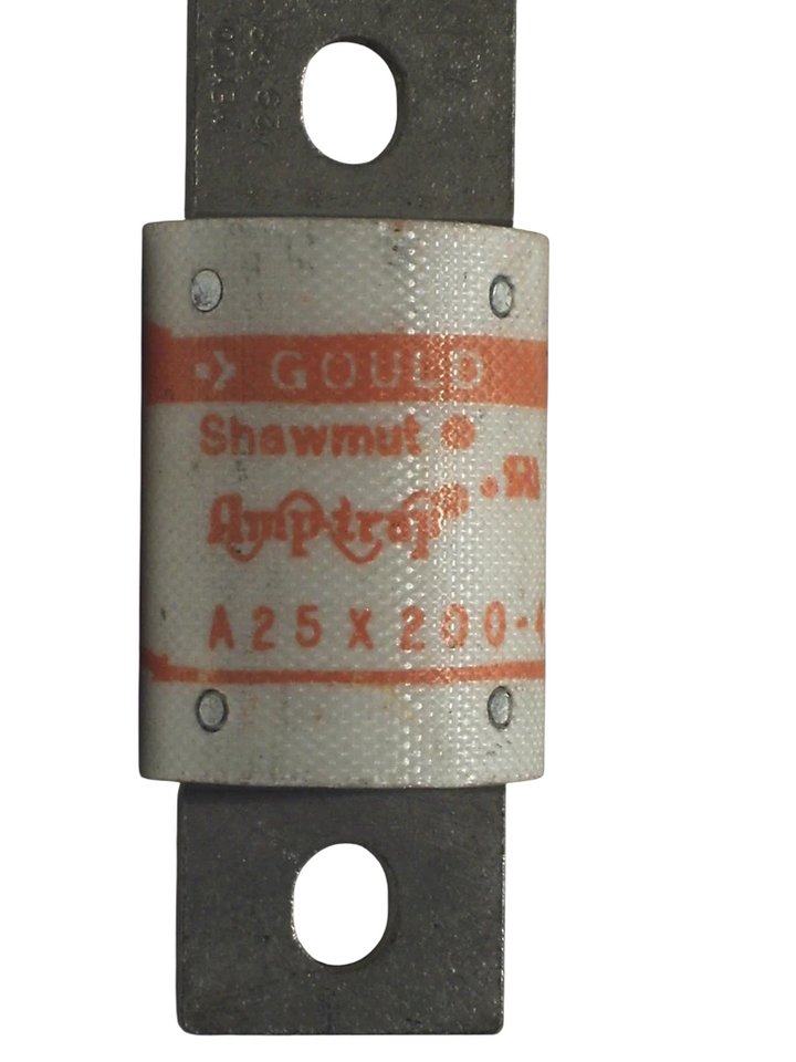 Mersen A25X200-4 - Semiconductor Fuse 200A@250V (10.6kA VFA Bolt-In)