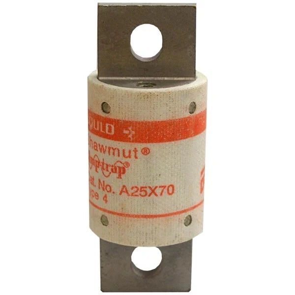 Mersen A25X70-4 - Semiconductor Fuse 70A (10.6kA@250V Interrupt Rating)