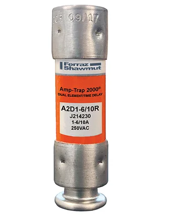 Mersen A2D1-6/10R - Class RK1 Fuse 1A/250V (200kA AIC)