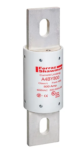 Mersen A4BX800-55AH - Low Voltage Fuse 600V AC 800A (Bolt-In ACB Class)