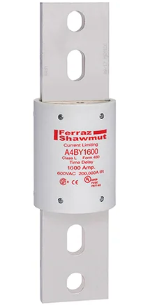 Mersen A4BY1600-55AL - Class L Fuse 1600A (200kA@600V Interrupt Rating)