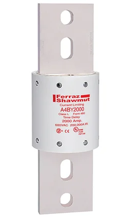 Mersen A4BY2000-55AL - Amp-Trap Fuse 600V/2000A (55mm Ceramic Body)