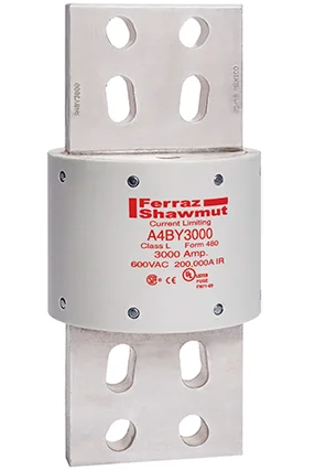 Mersen A4BY3000-55AK - Bolt-In Fuse 3000A (200kA AIC @600V)
