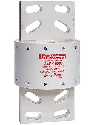 Mersen A4BY400-55AL - Class L Time-Delay Fuse 400A@600V (200kA AIC)