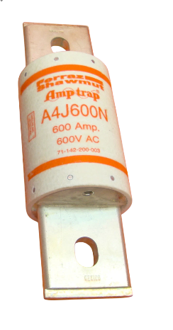 Mersen A4J600N - Class J Bolt-In Fuse 600A 600V (200kA AIC)