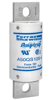 Cutler Hammer A50QS125-4R - Amp-Trap Current Limiting Fuse 125A (200kA AIC @ 500V)