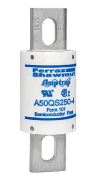 Cutler Hammer A50QS250-4R - Class A50QS Fuse 250A (200kA AIC @ 500V)